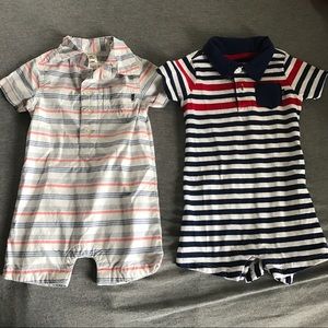 2 rompers